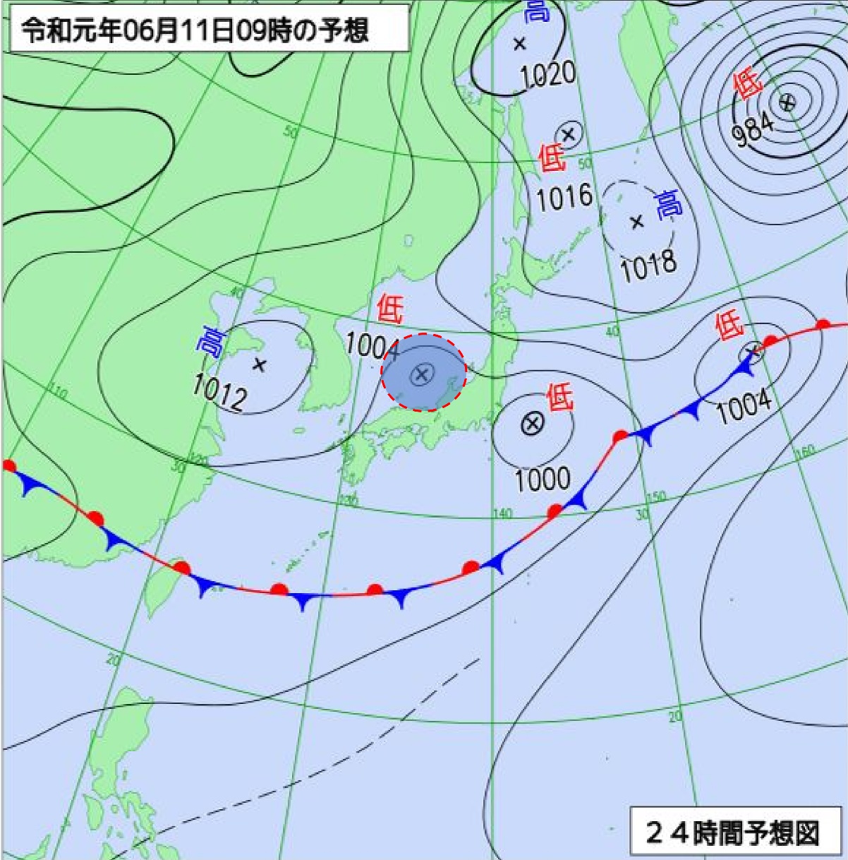 天気 図 気象庁